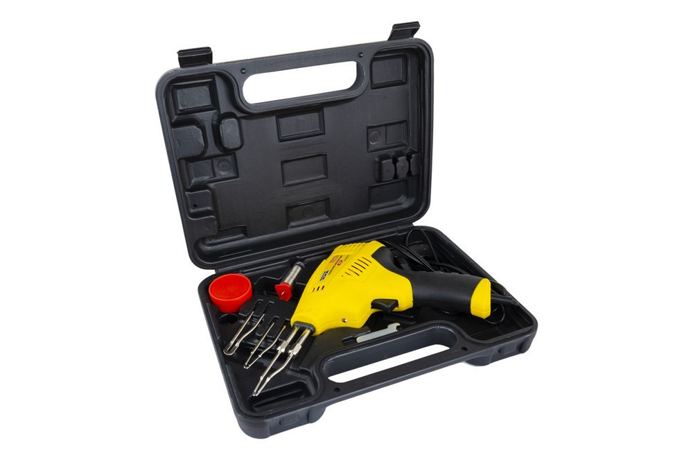 Паяльник импульсный MASTERTOOL с трансформатором 3 режима 200 Вт/220-240 V/50 Hz 0-500°С LED пластик Харків - зображення 4