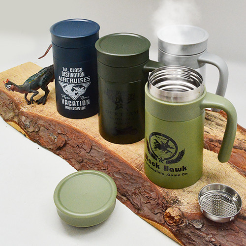 Термокружка Stenson Army MT-3893 520 мл Київ - зображення 1