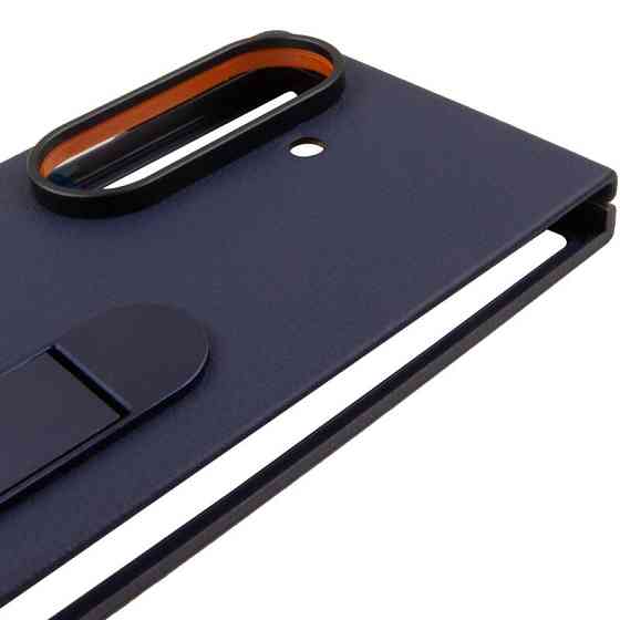 Кожаный чехол Leather Case (AAA) with stand для Samsung Galaxy Z Fold7 Херсон