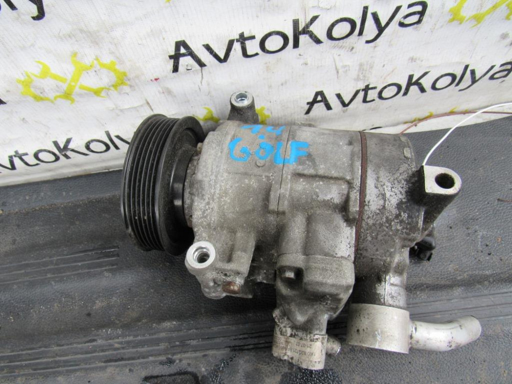 Компрессор кондиционера VW Golf V 1.4 1.6 бензин 2003-2008 (1K0820859N) Ковель - изображение 1