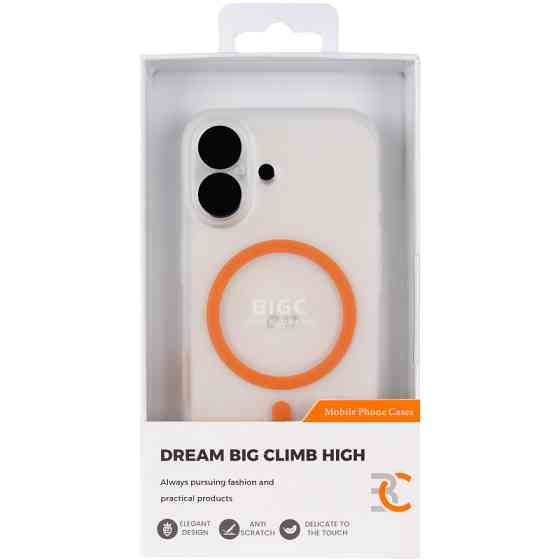 Чехол PC Slim Matte with Magnetic Fit (camera button) для Apple iPhone 17 (6.3") Херсон