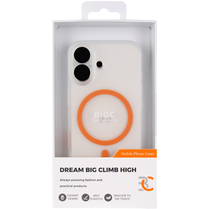 Чехол PC Slim Matte with Magnetic Fit (camera button) для Apple iPhone 17 (6.3") Херсон - зображення 3