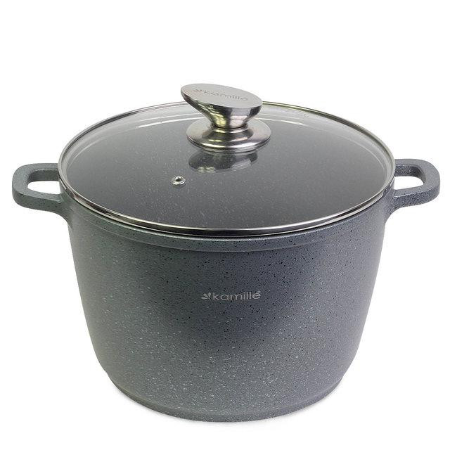 Каструля з кришкою Kamille KM-4427 6.2 л 24 см Киев - изображение 1