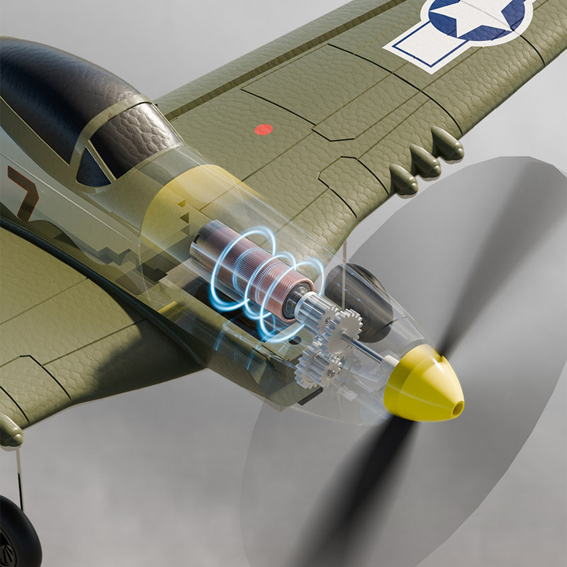 Самолет на радиоуправлении SCHE W551 Four-channel Stunt Fighter Херсон - зображення 5