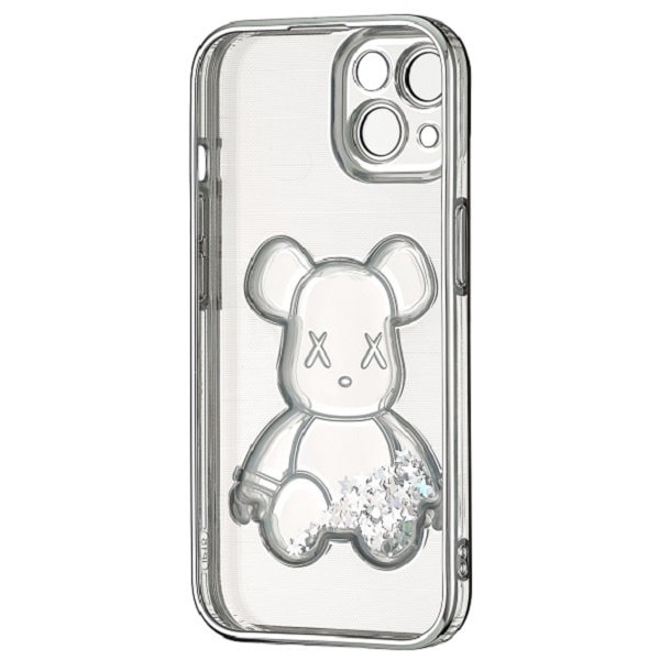 Чохол Shining Bear Case для iPhone 15 Silver (Код товару:39363) Харків - зображення 2