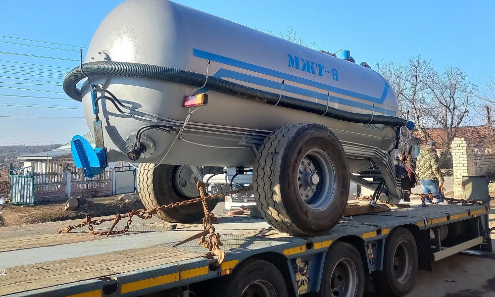 Бочка для навозу МЖТ-8 (8м3) вакумна з розкидачем Белая Церковь - изображение 5