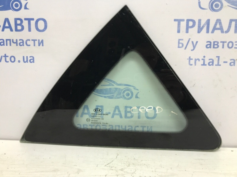 Стекло в кузов заднее левое Kia Ceed ED 1.6 DIESEL D4FB 2006 (б/у) Київ - зображення 1