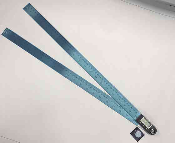 Угломер для измерения углов цифровой с линейкой 500 мм PROTESTER 5422-500 Харків