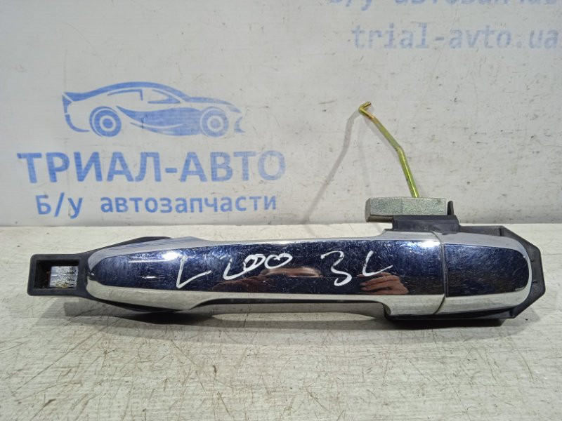 Ручка двери внешняя задняя левая Mitsubishi L200 KB 2.5 ДИЗЕЛЬ 4D56U 2006 (б/у) Киев - изображение 1