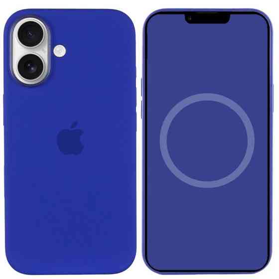 Чехол Silicone case (AAA) with Magsafe and Animation (button) для Apple iPhone 16 Plus (6.7") Херсон
