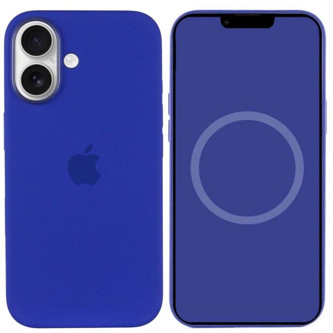 Чехол Silicone case (AAA) with Magsafe and Animation (button) для Apple iPhone 16 Plus (6.7") Херсон - photo 3