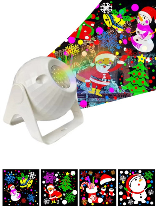 Новорічний проектор для дому з кронштейном з живленням від USB Проектор XKL Одеса - зображення 4