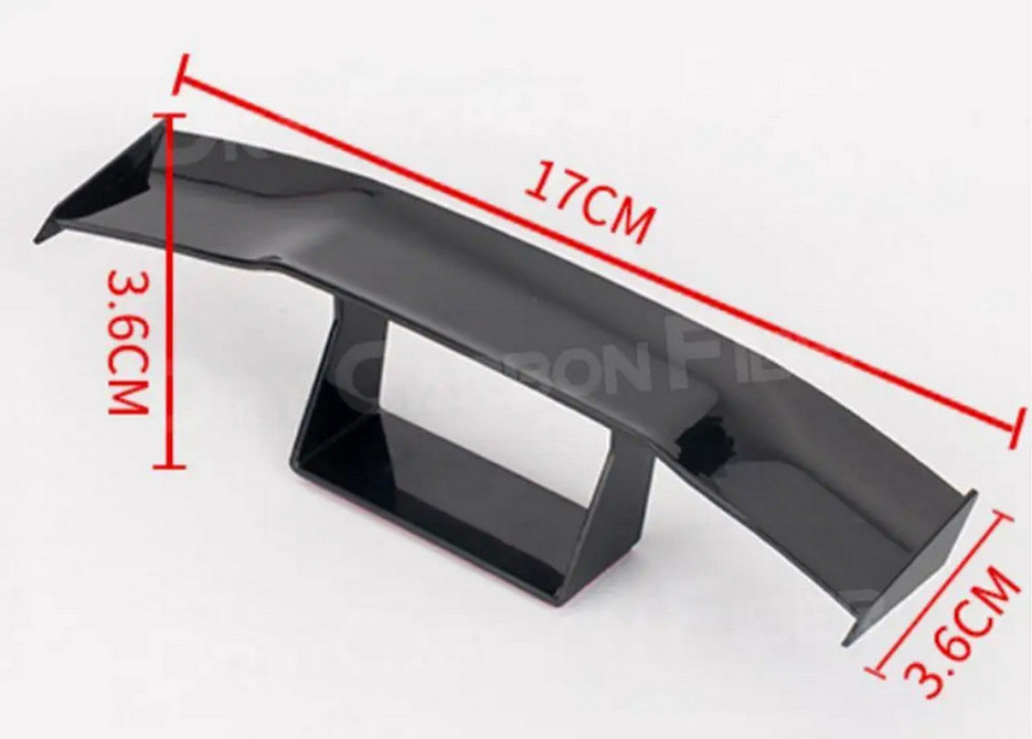 Мини Спойлер на авто Чёрный усиленный скотч Киев - изображение 8
