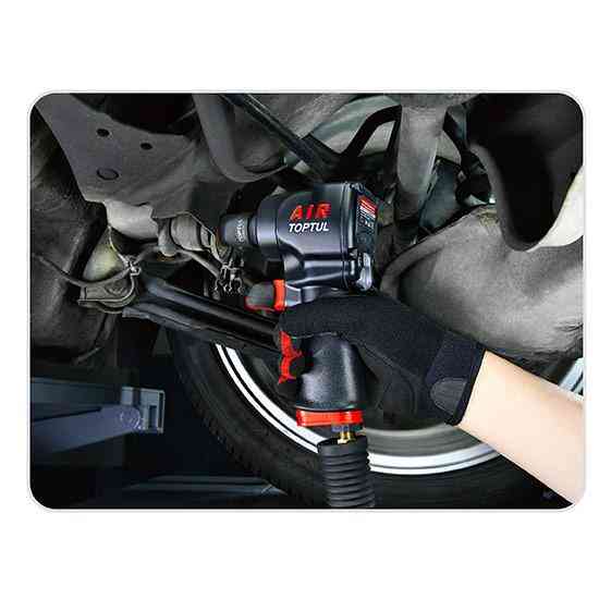 Пневмогайковерт 1/2" 900 Nm 10000об/мин 1,37кг супер-короткий Super Duty TOPTUL KAAQ1665 Харків