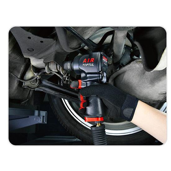 Пневмогайковерт 1/2" 900 Nm 10000об/мин 1,37кг супер-короткий Super Duty TOPTUL KAAQ1665 Харків - зображення 2