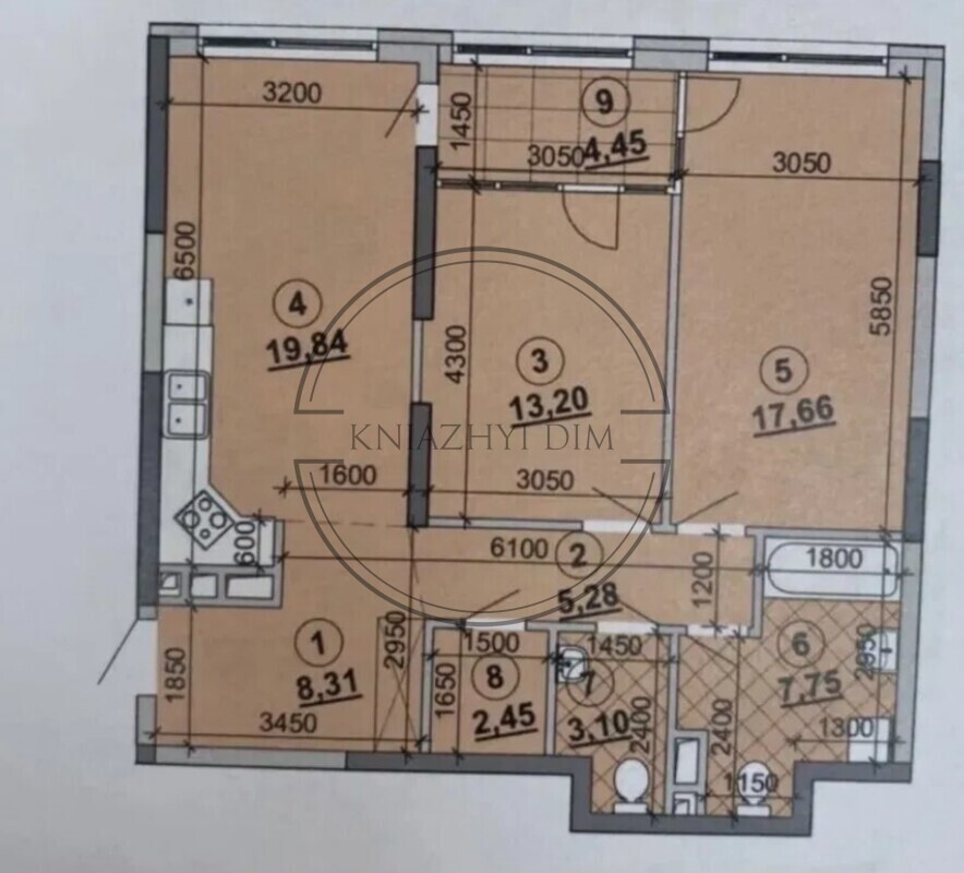 Продаж 2-кім. квартири у ЖК Great (Грейт), будинок 1. Код об'єкту:21145809 Київ - зображення 9