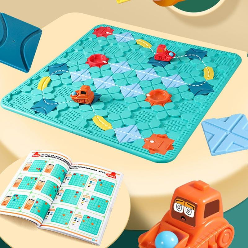 Настольная интерактивная игра Ummi BS805 Logical Road Builder Херсон - зображення 2