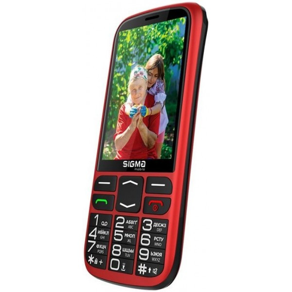 Телефон Sigma Comfort 50 Optima Type-C Dual Sim Red (Код товару:29165) Харьков - изображение 3