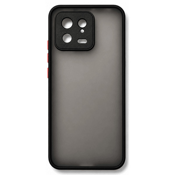 DM Чохол Shockproof Matte для Xiaomi 13 Black Харків - зображення 3