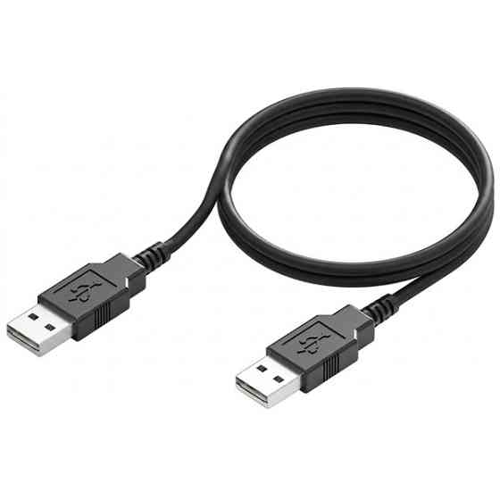 Кабель ColorWay USB to USB 2.0 (M/M) 1m Black (CW-CBUU071-BK) Харьков