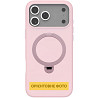 TPU+PC чехол Metal Buttons with MagSafe Colorful HQ Ring для Apple iPhone 17 (6.3") Херсон