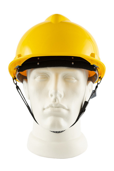 Каска защитная MASTERTOOL VELPE IV-I-440V-53-61 II-EN 397 желтая 81-1005 Харьков - изображение 2