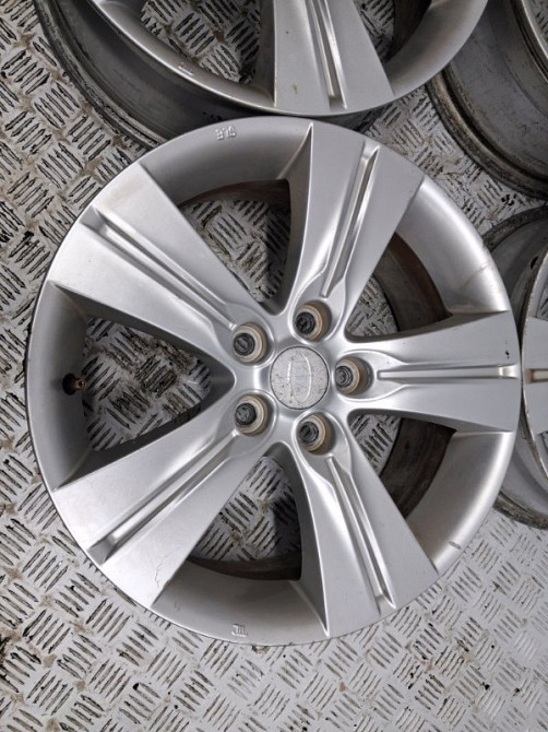 Диски титан комплект R17 Kia Sportage SL 1.7 DIESEL D4FD 2010 (б/у) Київ - зображення 5