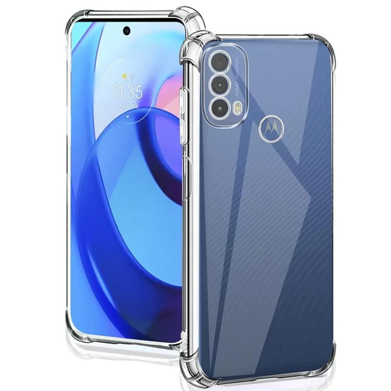 TPU чехол GETMAN Ease logo усиленные углы Full Camera для Motorola Moto E40 / E30 Херсон - изображение 7