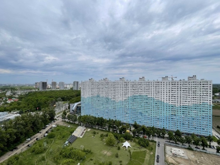 1К квартира з ремонтом 37 м2. Видова студія, м. Теремки. Без комісії. Киев - изображение 11