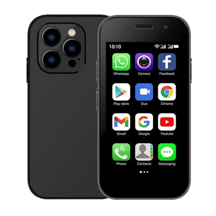 Маленький мобильный смартфон сенсорный Soyes XS 15 Black Киев - изображение 1