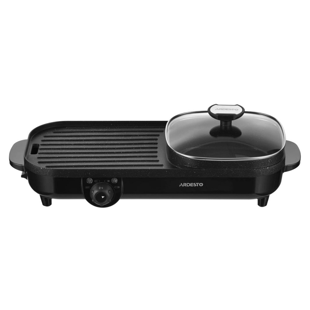 Гриль електрический Ardesto GHP-5BL1500 Вт черный Киев - изображение 3