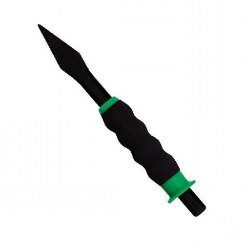 Зубило ручное TOPTUL 7x180 конусообразное (в защитном чехле) HCBC0718 Харків - зображення 1