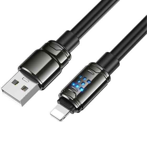 Дата кабель Hoco U143 Joy USB to Lightning 2.4A (1.2m) Херсон