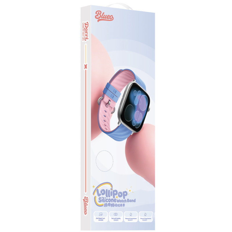 Ремешок BlueO Lollipop Silicone для Apple Watch 38/40/41/42mm(ser.10) Херсон - зображення 2