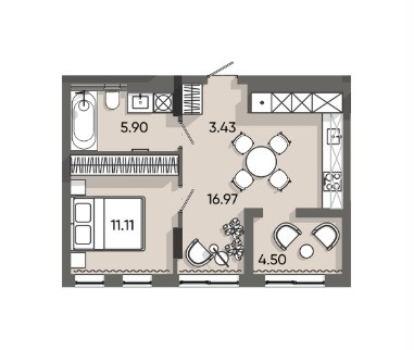 Продажа 1 комнатная ЖК Orlan Resident Львів - зображення 5