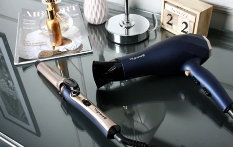 Плойка для волос Vilgrand VHC-3062 blue 65 Вт синяя Киев - изображение 2