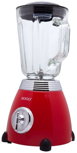 Блендер стационарный SOGO SS-5560 500 Вт красный Київ - зображення 3