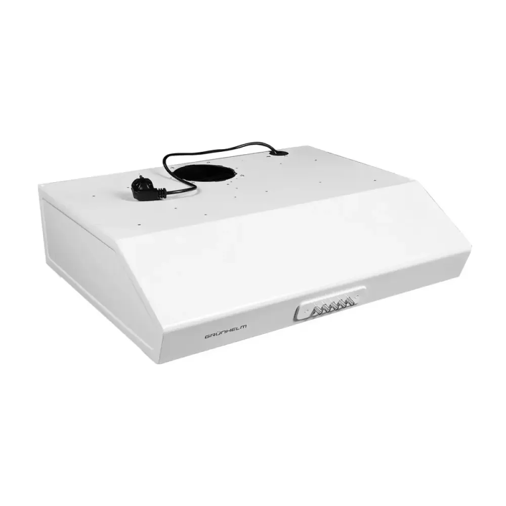 Вытяжка настенная кухонная Grunhelm GVP 410 WF (450 м3/час) Цвет Белый Київ - зображення 6