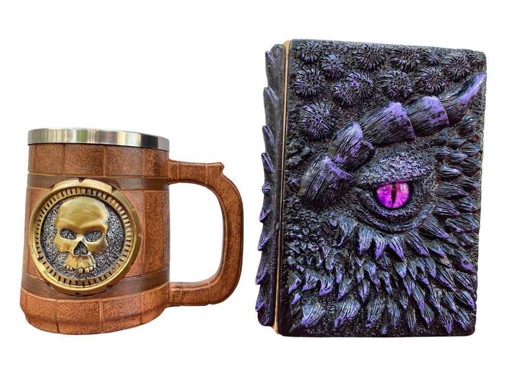 Подарочный набор Кружка 3 Череп и Блокнот 3 «Око Иллюзий» Киев - изображение 3