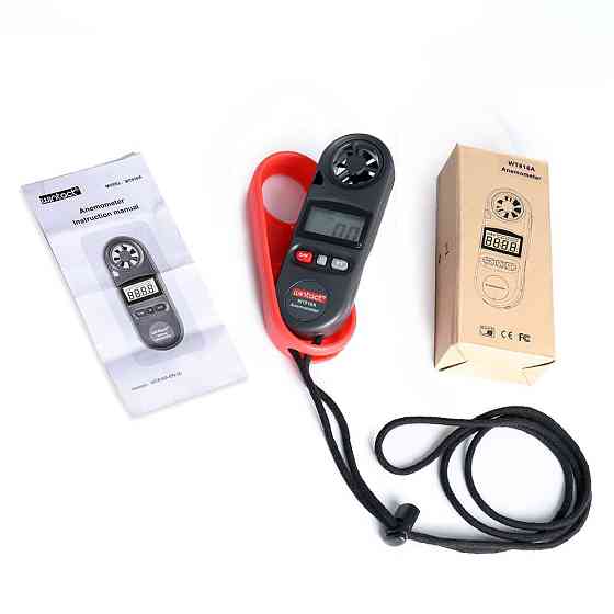 Анемометр цифровой 0,7-30м/с, -10-45°C WINTACT WT816A Харків