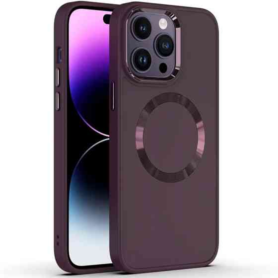 TPU чехол Bonbon Metal Style with MagSafe для Apple iPhone 12 Pro Max (6.7") Херсон
