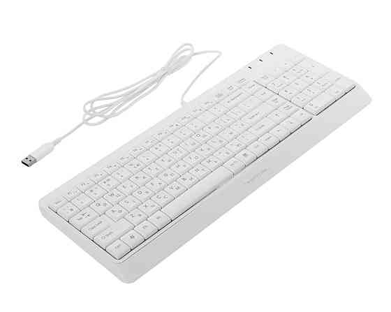 Клавиатура компьютерная проводная A4Tech Fstyler FK15(White) белая Киев