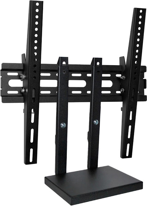 Комплект для установки ТВ с полкой для тюнера ElectricLight 13b905-Black черный Київ - зображення 1