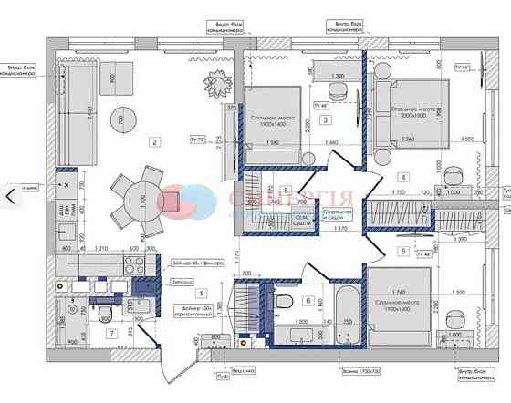 продажа 2-к квартира Киев, Дарницкий, 185000 $ Київ