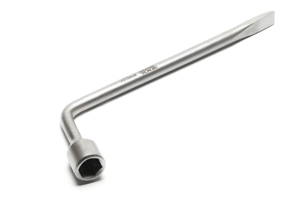 Ключ баллонный MASTERTOOL L-Type 22 мм 350х14 мм 73-0122 Харьков - изображение 2