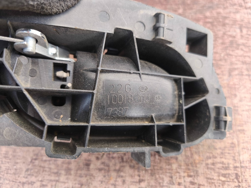 Ручка двери задняя левая внутренняя Peugeot 407 2004-2011 (96926178) Ковель - зображення 2