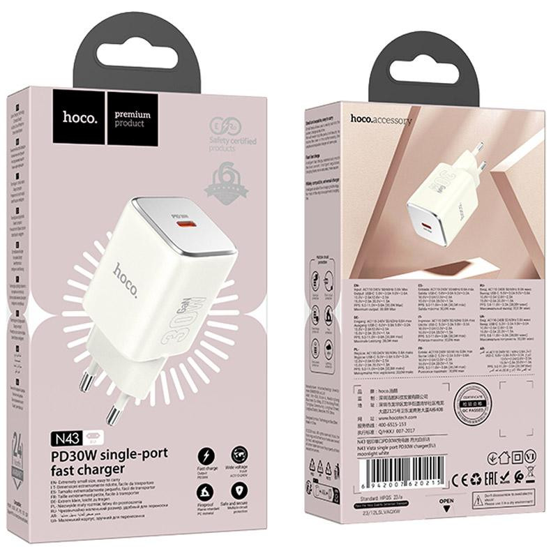 Уценка СЗУ Hoco N43 Vista PD30W (1USB-C) Херсон - зображення 4