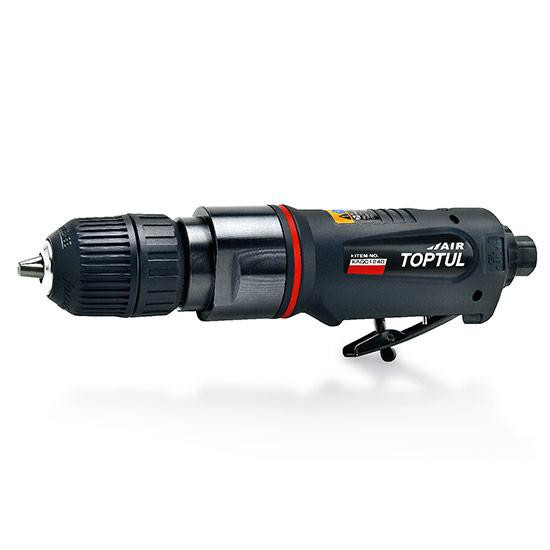 Пневмодрель реверсивная 3/8" (4000об/мин; самозажимной патрон)  TOPTUL KAQC1240 Харків - зображення 1