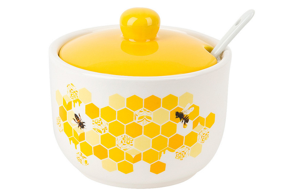 Банку для зберігання Bona Di Honey DM788-HN 450 мл Київ - зображення 1