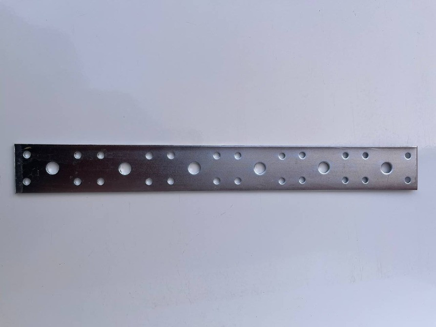 Пластина монтажна перфорірована кріпильна сталева 35х300х2 Нововолинськ - зображення 1